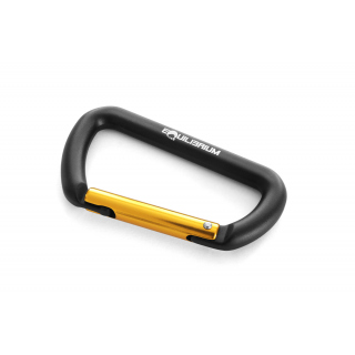 Small aluminium carabiner