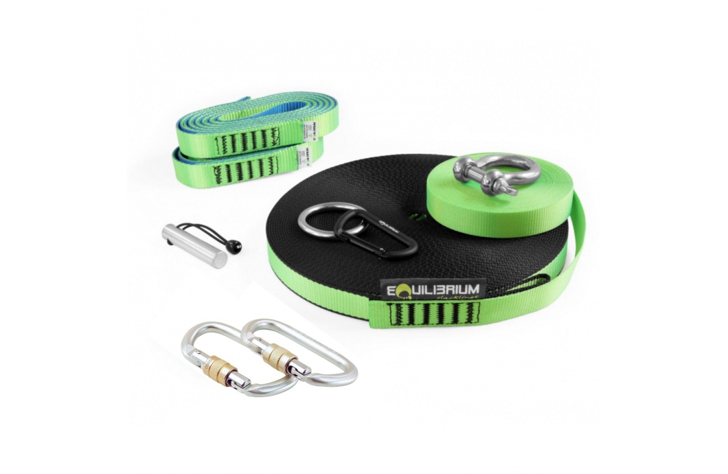 Slacker set s popruhem Neon