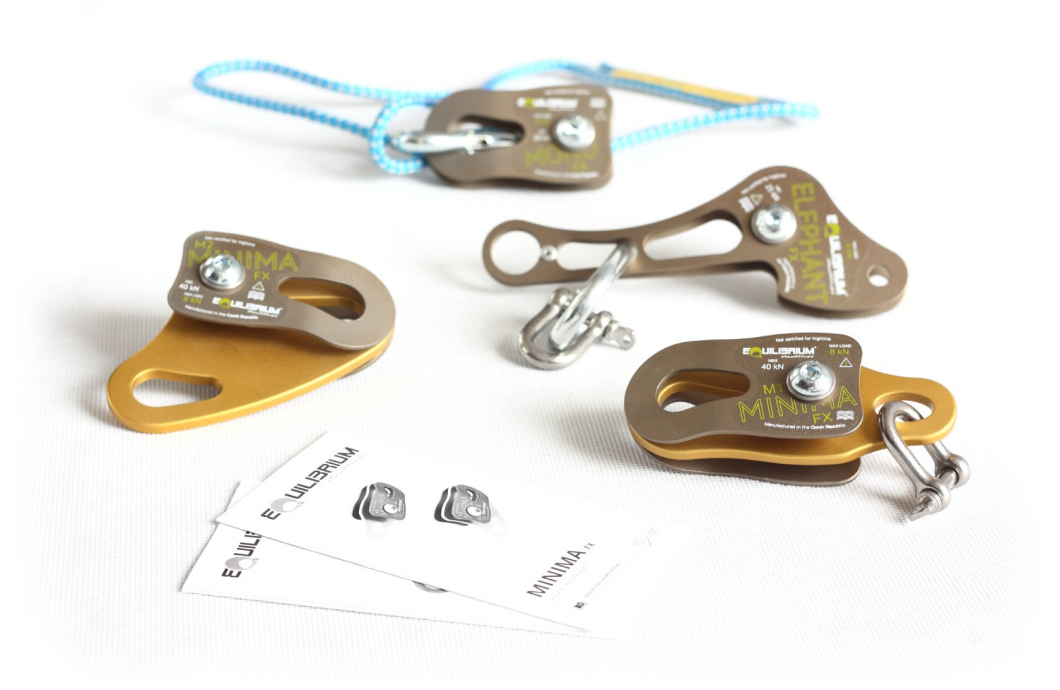 Pulley system EQB Minima FX Multiplier 31 Rope length 20 m