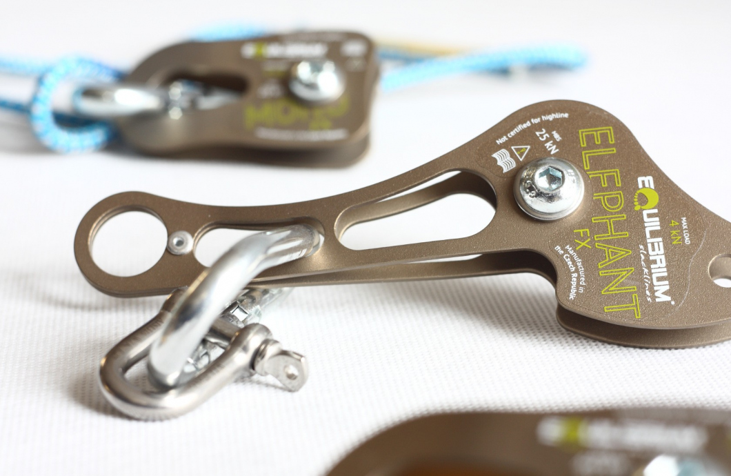 Pulley system EQB Minima FX Multiplier 31 Rope length 20 m