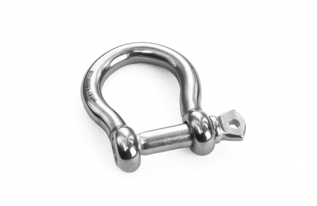Shackle Omega 10 mm stainless steel