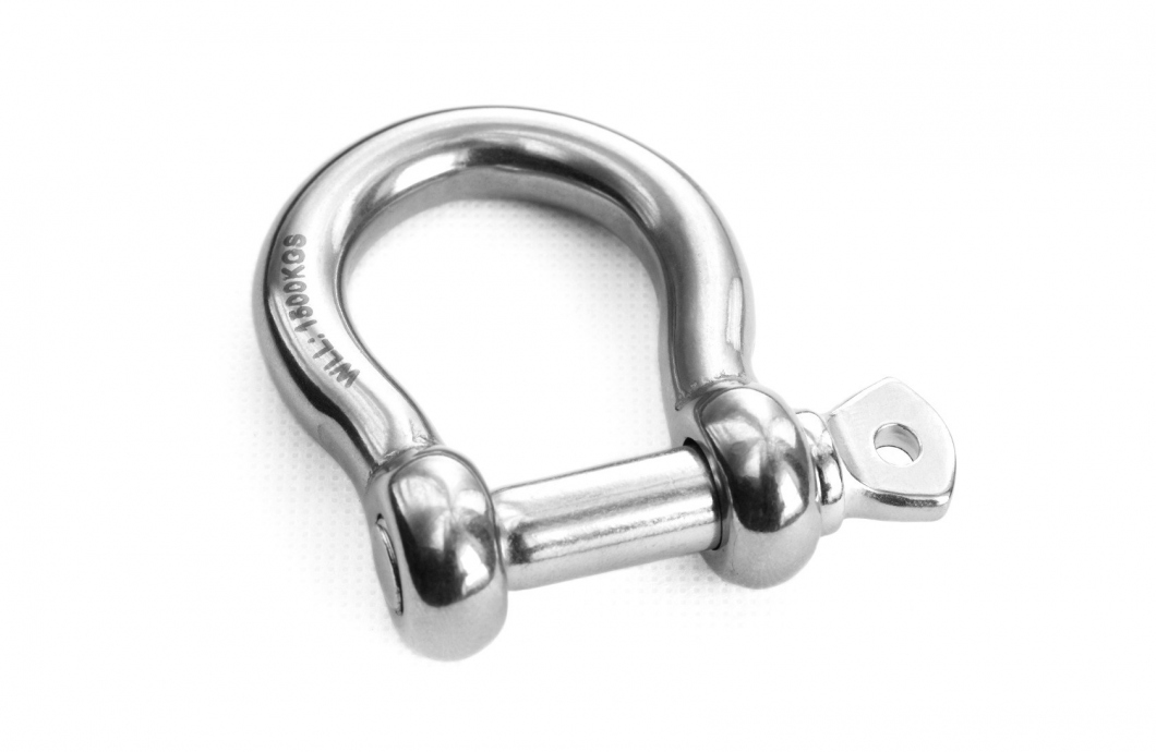 Shackle Omega 12 mm stainless steel Shackle Omega 12 mm stainless steel