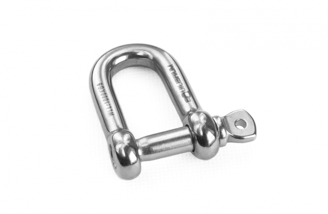 Shackle D 10 mm stainless steel