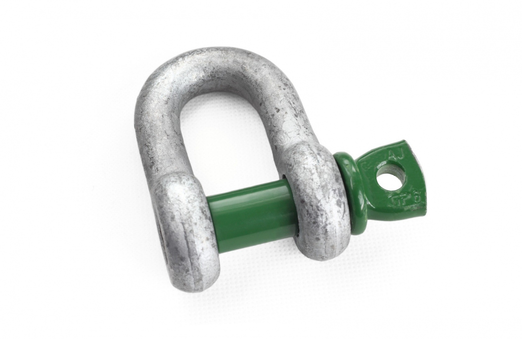 Shackle D Green Pin 3,25 t Shackle D Green Pin 3,25 t
