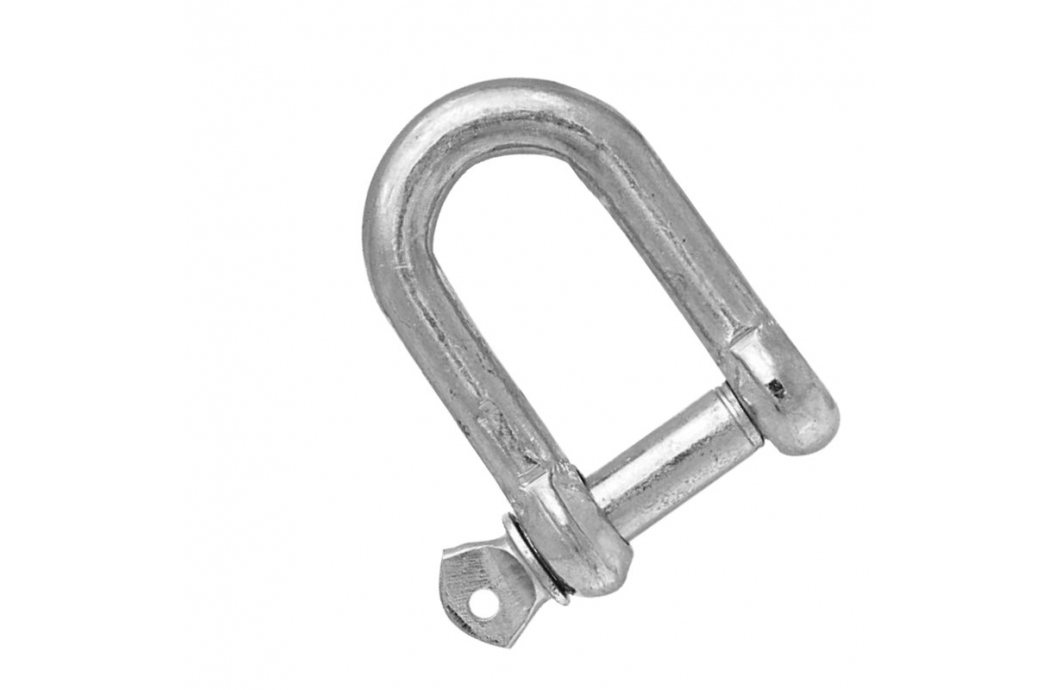 Shackle D 12 mm zinc-coated