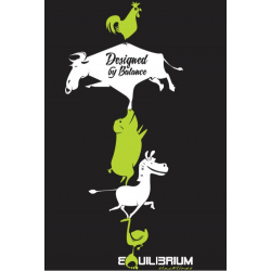 Slackline T-Shirt "Happy Animals"