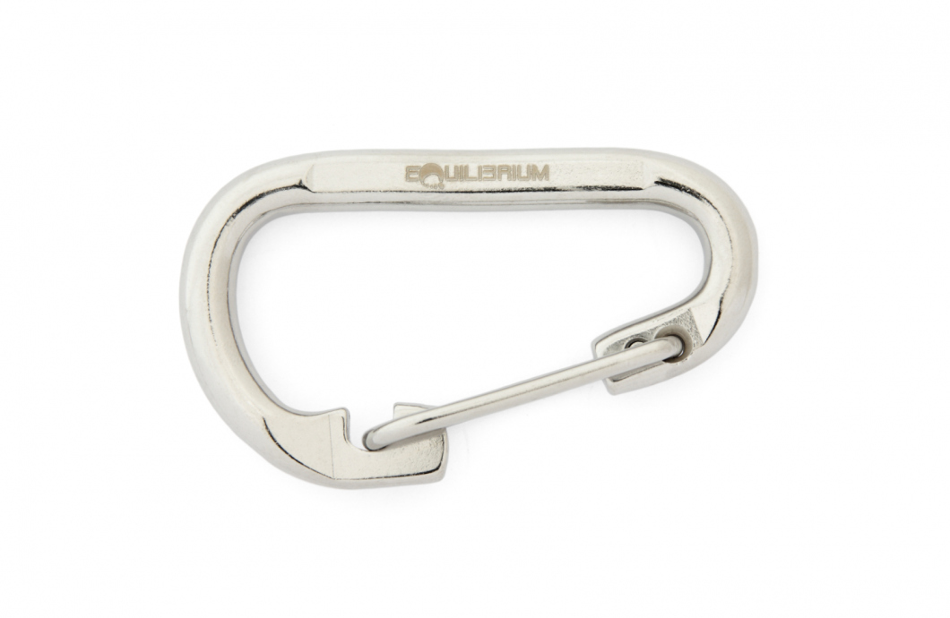 Small carabiner stainless steel