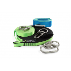 Slacker Slackline Kit 30 m with Neon webbing